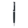 Stylo-bille twist laqué en métal personnalisé OLYMPIA Matières : métal Couleurs : noir personnalisable avec votre logo