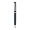 Stylo-bille twist laqué en métal personnalisé OLYMPIA Matières : métal Couleurs : noir cadeau entreprise pas cher