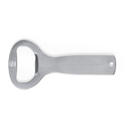 Ouvre Bouteille Éco-responsable Personnalisé en Aluminium Recyclé Gambit Matières : aluminium recyclé  Couleurs : rouge objet pu