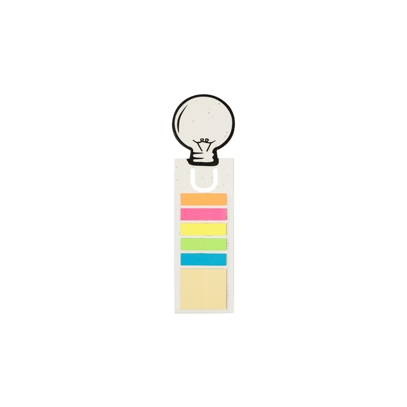 Marque Pages Éco-responsable Personnalisés Ensemencés Kich Couleurs : blanc