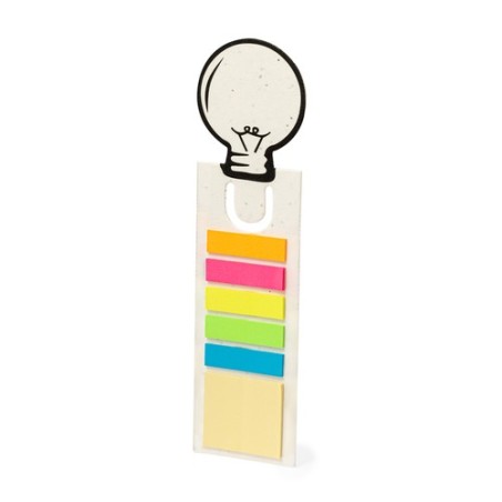 Marque Pages Éco-responsable Personnalisés Ensemencés Kich Couleurs : blanc cadeau entreprise pas cher