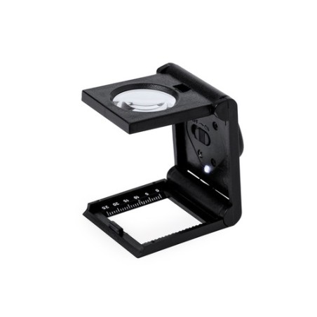 Loupe Pratique Personnalisée 8X pour Bureau - Tudels Couleurs : noir cadeau entreprise pas cher
