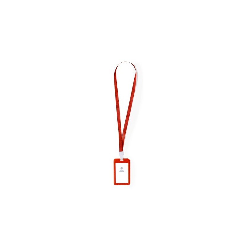 Lanyard Personnalisé Économique Porte-Badge - Fleck Matières : polyester Couleurs : bleu marine goodies entreprise design