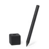 Crayon Éco-responsable Personnalisé d'Écriture Soiny Matières : carton recyclé Couleurs : noir cadeau collaborateur premium