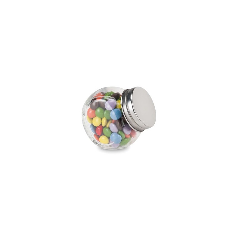 Bonbonnière chocolat personnalisée 30 g - CHOCKY Matières : verre Couleurs : multicolore