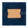 Couverture Personnalisée Éco-responsable Cadeau d'Entreprise Cindra Matières : polyester Couleurs : marron objet promotionnel éc