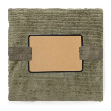 Couverture Personnalisée Éco-responsable Cadeau d'Entreprise Cindra Matières : polyester Couleurs : naturel goodies entreprise d