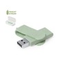 Clé USB Éco-responsable Pratique Personnalisée 16GB Brounik Matières : ABS Couleurs : bleu marquage laser ultra précis