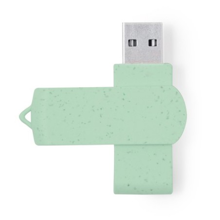 Clé USB Éco-responsable Pratique Personnalisée 16GB Brounik Matières : ABS Couleurs : rouge impression haute définition