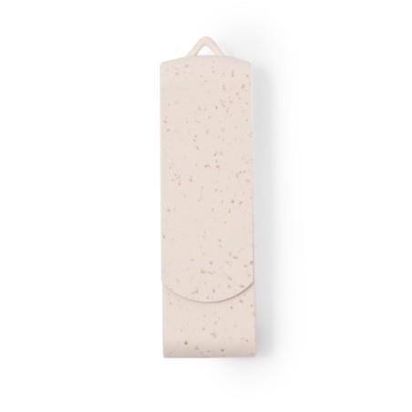 Clé USB Éco-responsable Pratique Personnalisée 16GB Brounik Matières : ABS Couleurs : naturel personnalisable avec votre logo