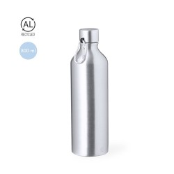 Gourde Éco-responsable Personnalisée en Aluminium 800 ml - Winex Matières : aluminium recyclé  Couleurs : blanc 2