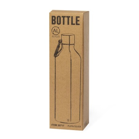 Gourde Éco-responsable Personnalisée en Aluminium 800 ml - Winex Matières : aluminium recyclé  Couleurs : blanc personnalisation