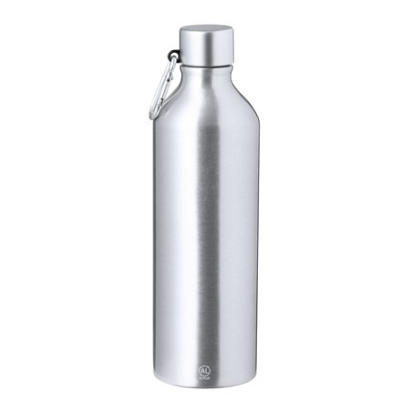 Gourde Éco-responsable Personnalisée en Aluminium 800 ml - Winex Matières : aluminium recyclé  Couleurs : argenté personnalisabl