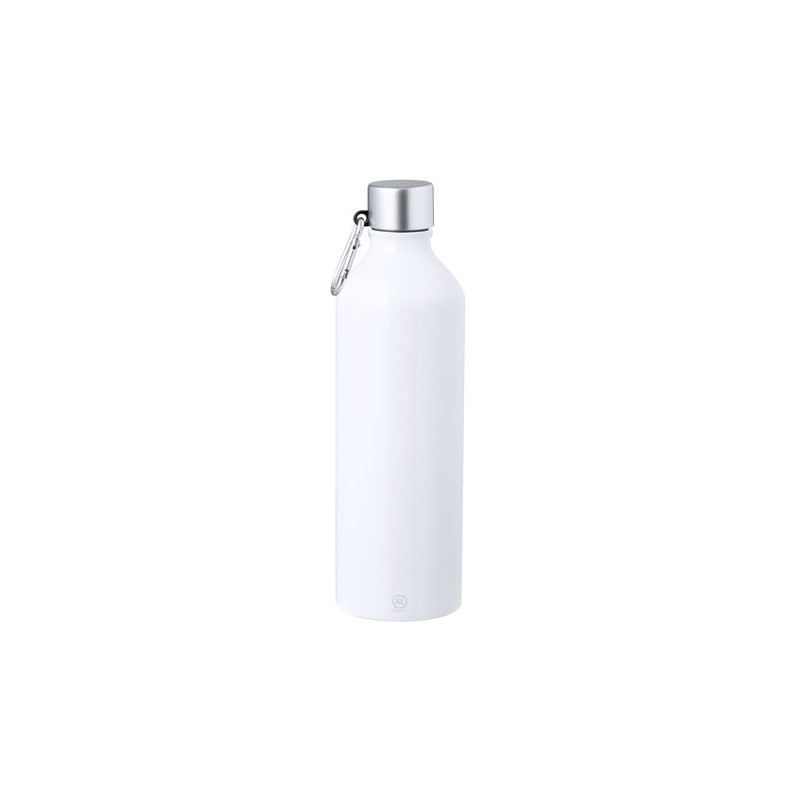 Gourde Éco-responsable Personnalisée en Aluminium 800 ml - Winex Matières : aluminium recyclé  Couleurs : noir personnalisation 