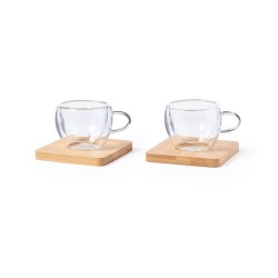 Set de Mugs en Verre Borosilicate Personnalisés Gladen 2