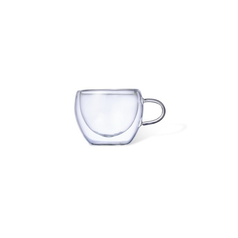 Set de Mugs en Verre Borosilicate Personnalisés Gladen cadeau entreprise pas cher