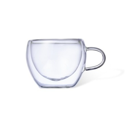 Set de Mugs en Verre Borosilicate Personnalisés Gladen cadeau entreprise pas cher