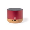 Haut-Parleur Éco-responsable Personnalisé Audio High-Tech - Moore Matières : liège Couleurs : bleu accessoire événementiel uniqu
