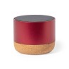 Haut-Parleur Éco-responsable Personnalisé Audio High-Tech - Moore Matières : liège Couleurs : noir personnalisation rapide en Fr