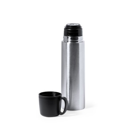 Bouteille Isotherme Personnalisée 500 ml Pas Cher - Tibber Matières : acier inoxydable Couleurs : bleu personnalisation sur mesu