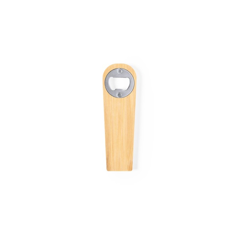 Ouvre Bouteille Pratique Élégant Personnalisé Clip Nadim Matières : bambou personnalisable avec votre logo