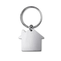 Porte-clés Métal Chic Personnalisé Maison - HEIM Matières : aluminium Couleurs : argenté mat 2