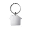 Porte-clés Métal Chic Personnalisé Maison - HEIM Matières : aluminium Couleurs : argenté mat personnalisable avec votre logo