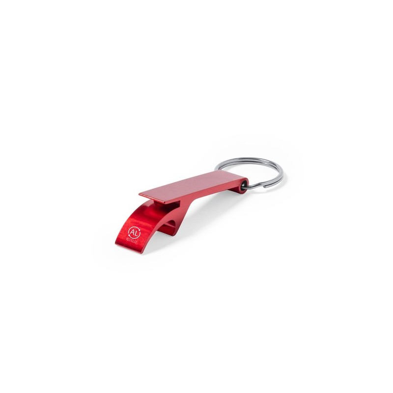 Porte-Clés Ouvre Bouteille Personnalisé en Aluminium Recyclé pas cher Matières : aluminium recyclé  Couleurs : noir cadeau affai
