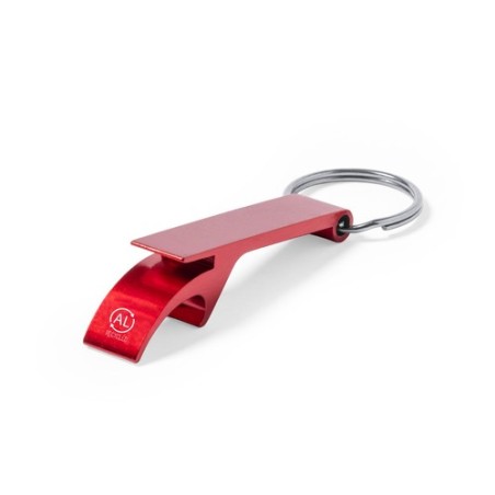 Porte-Clés Ouvre Bouteille Personnalisé en Aluminium Recyclé pas cher Matières : aluminium recyclé  Couleurs : noir cadeau affai