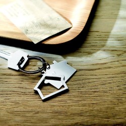 Porte-clés en métal personnalisable pratique - SNIPER Matières : métal Couleurs : argenté brillant cadeau entreprise pas cher