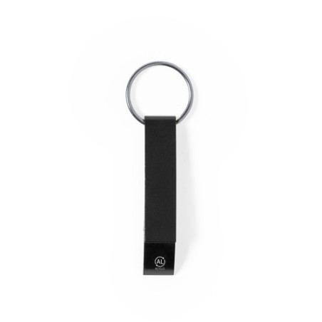 Porte-Clés Ouvre Bouteille Personnalisé en Aluminium Recyclé pas cher Matières : aluminium recyclé  Couleurs : bleu goodies pers