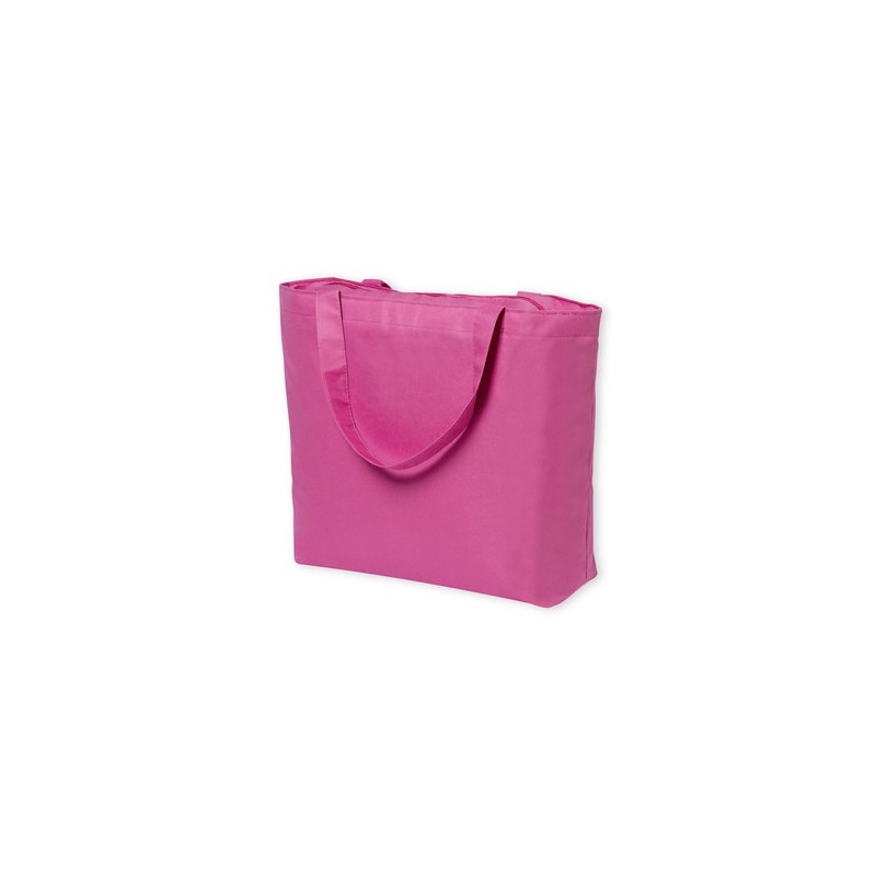 Sac de Shopping Éco-responsable Personnalisé en Polyester - Revile Matières : polyester Couleurs : fuchsia livraison express 24h