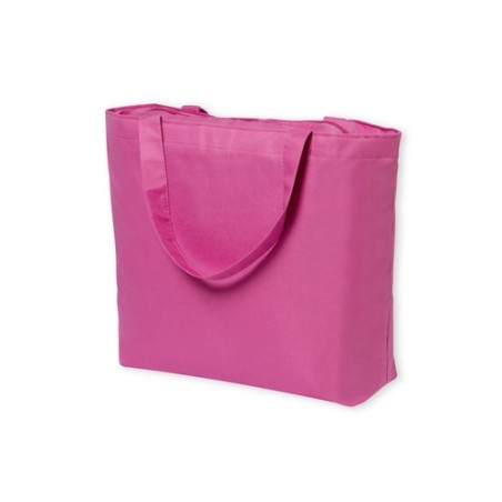 Sac de Shopping Éco-responsable Personnalisé en Polyester - Revile Matières : polyester Couleurs : fuchsia livraison express 24h