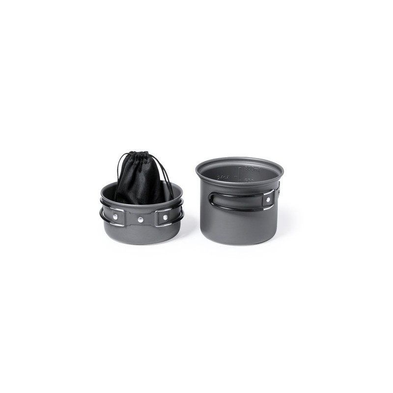 Set Pratique et Durable d'Ustensiles de Camping Sondic Matières : acier inoxydable Couleurs : noir livraison express 24h 48h