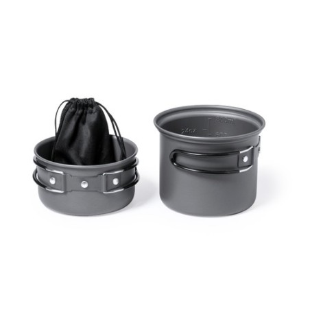 Set Pratique et Durable d'Ustensiles de Camping Sondic Matières : acier inoxydable Couleurs : noir livraison express 24h 48h
