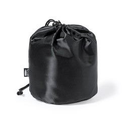 Set Pratique et Durable d'Ustensiles de Camping Sondic Matières : acier inoxydable Couleurs : noir objet promotionnel éco-respon