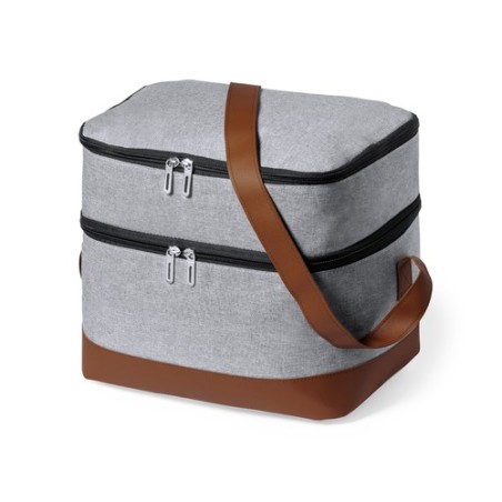 Glacière Isotherme Personnalisée Durable - Chandak Matières : aluminium Couleurs : gris