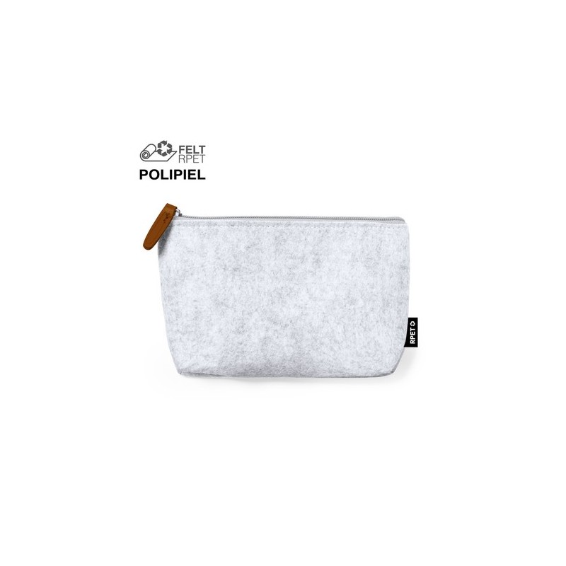 Fourre-Tout Éco-responsable et Élégant Personnalisé Bricex pas cher Matières : PET recyclé Couleurs : gris personnalisable avec 