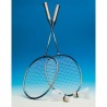 Jeux de badminton personnalisés - Cadeau d'entreprise MADELS Matières : métal Couleurs : multicolore personnalisable avec votre 