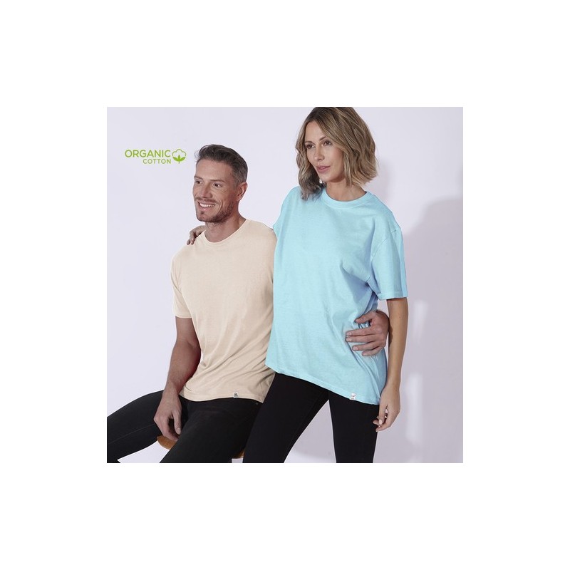 T-Shirt Personnalisé Éco-responsable en Coton Bio pour Adulte - Guim Matières : coton organique Taille textile : L Couleurs : ro