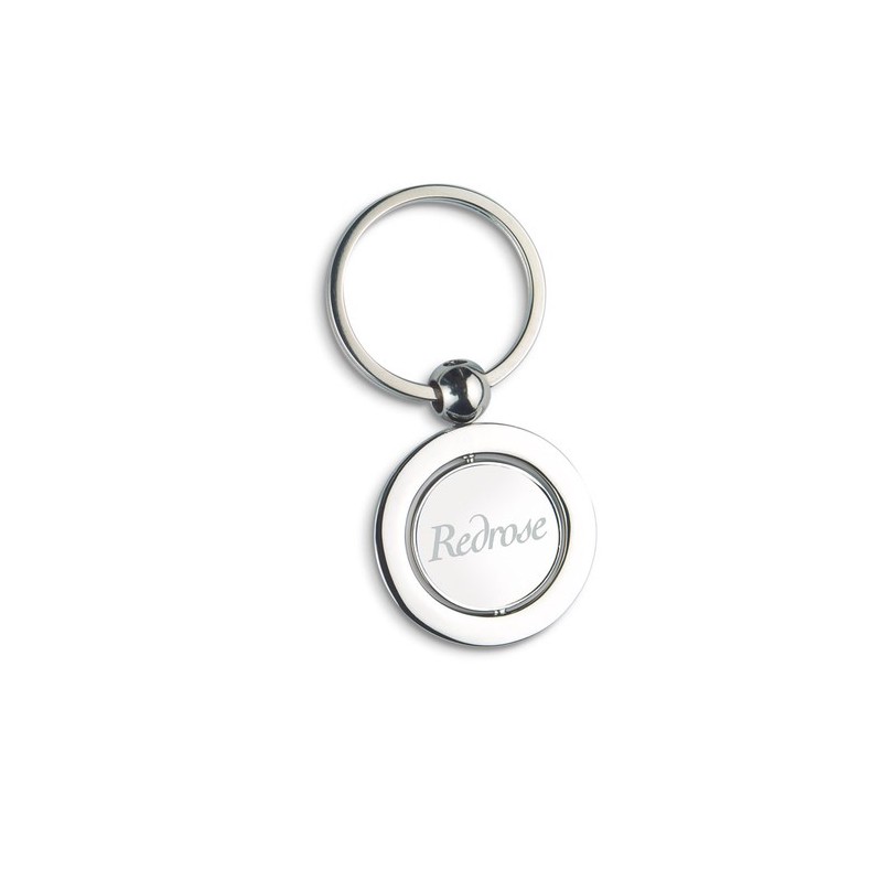 Porte-clés GLOBY en alliage de zinc