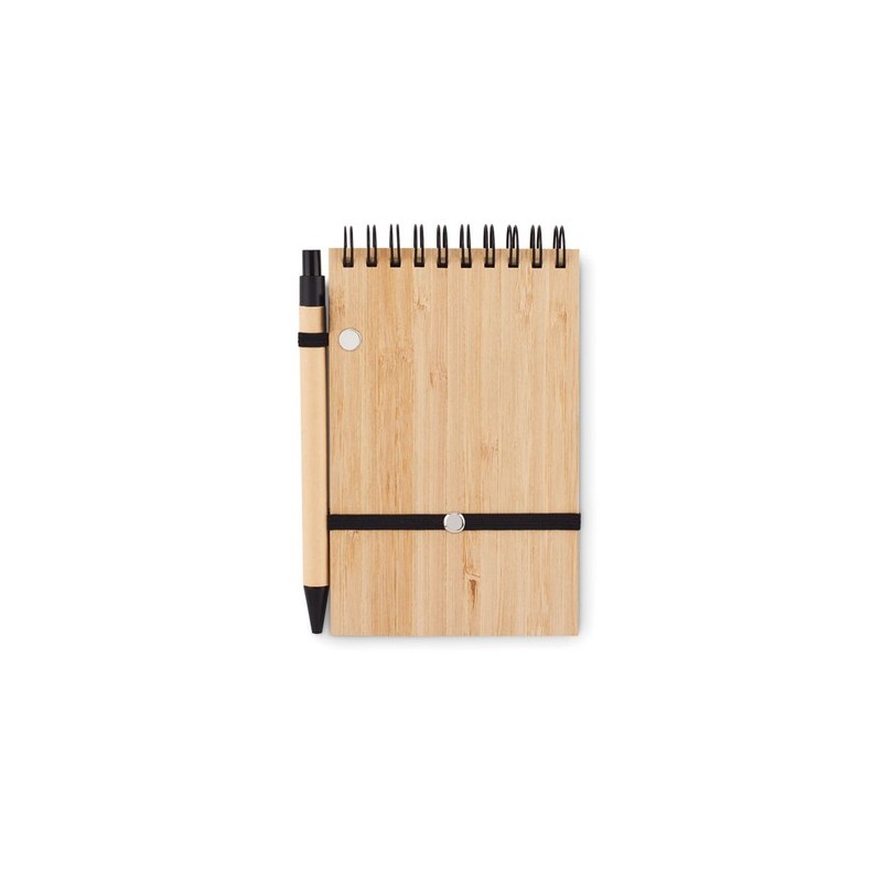 Set de Bloc-Notes A6 en Bambou Écologique