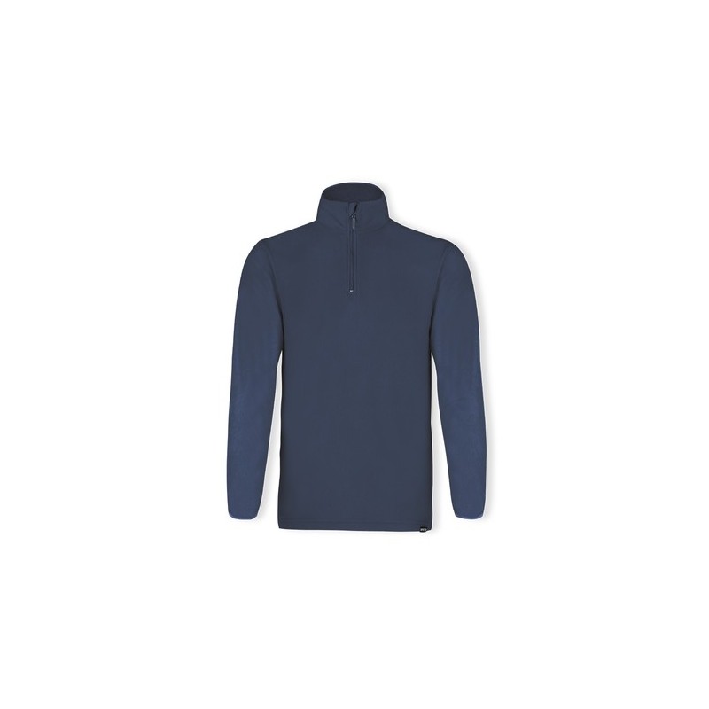 Veste Éco-responsable Personnalisée en Micro Polaire Pas Cher - Mesiox Matières : PET recyclé Taille textile : S Couleurs : noir