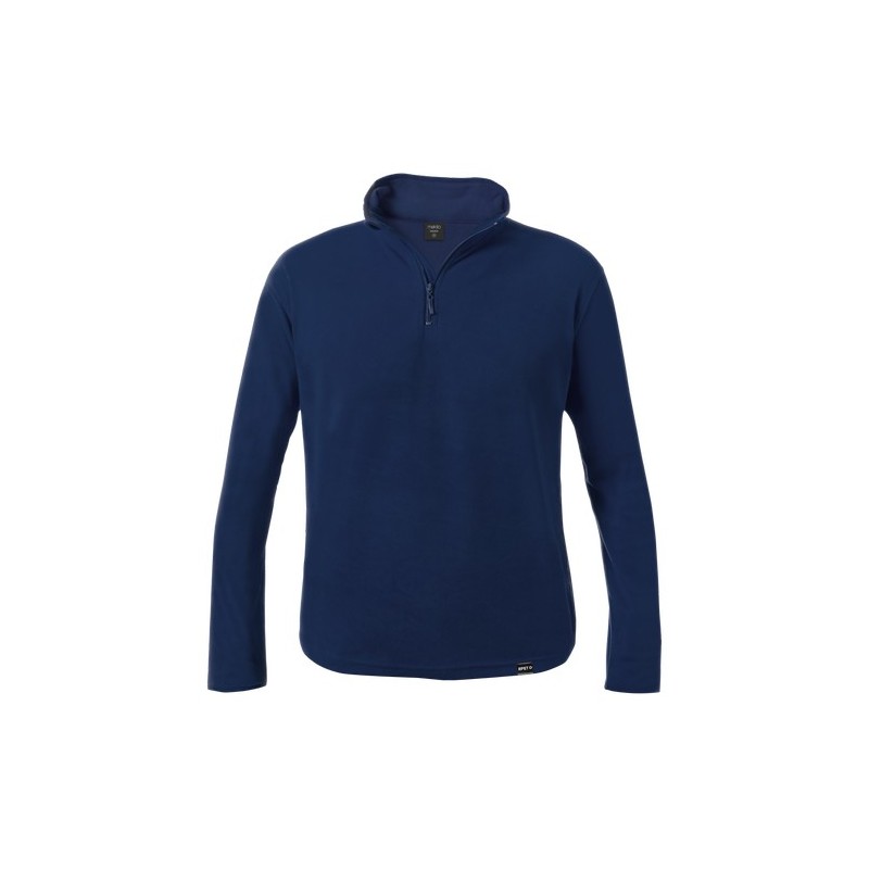Veste Éco-responsable Personnalisée en Micro Polaire Pas Cher - Mesiox Matières : PET recyclé Taille textile : S Couleurs : noir