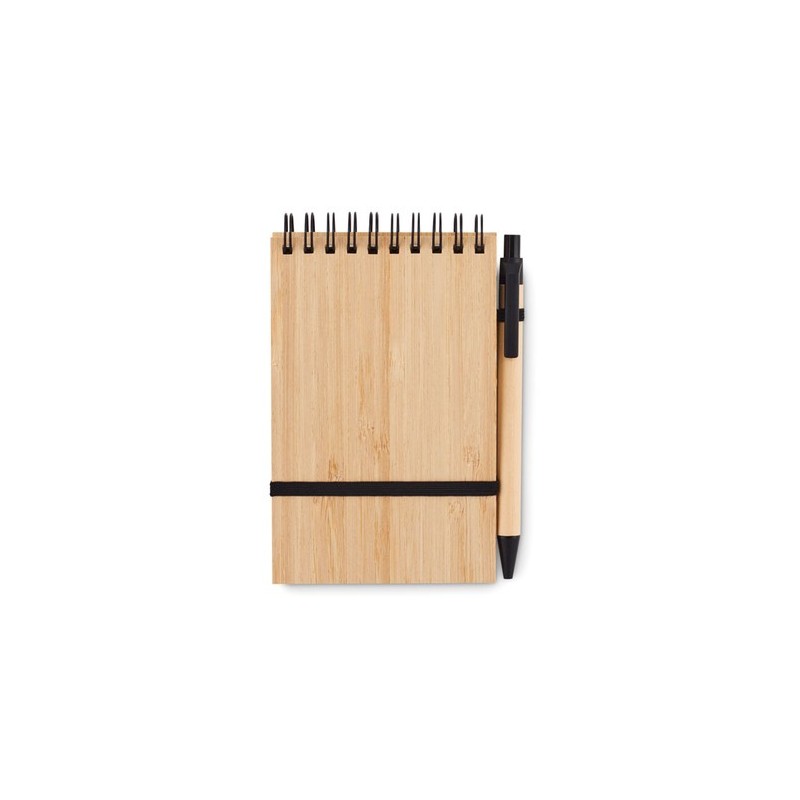 Set de Bloc-Notes A6 en Bambou Écologique