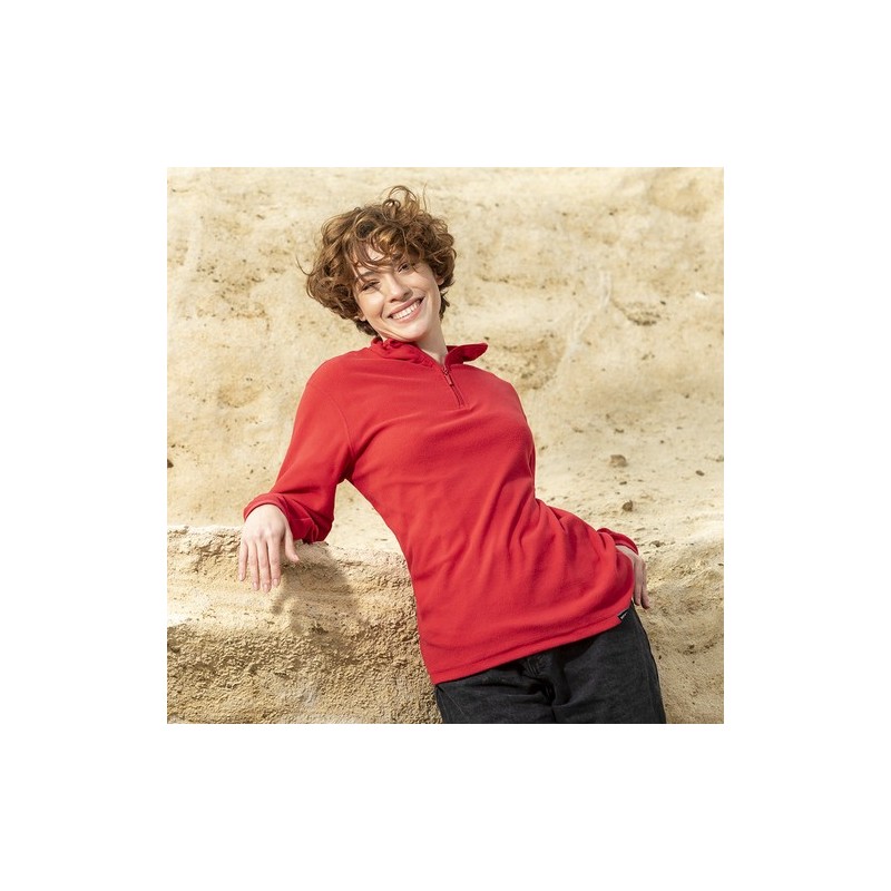 Veste Éco-responsable Personnalisée en Micro Polaire Pas Cher - Mesiox Matières : PET recyclé Taille textile : XXL Couleurs : no