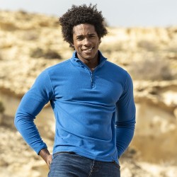 Veste Éco-responsable Personnalisée en Micro Polaire Pas Cher - Mesiox Matières : PET recyclé Taille textile : XXL Couleurs : bl