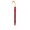 Parapluie Éco-responsable avec Poignée en Bois - CUMULI Matières : bois Couleurs : rouge goodies personnalisé en stock