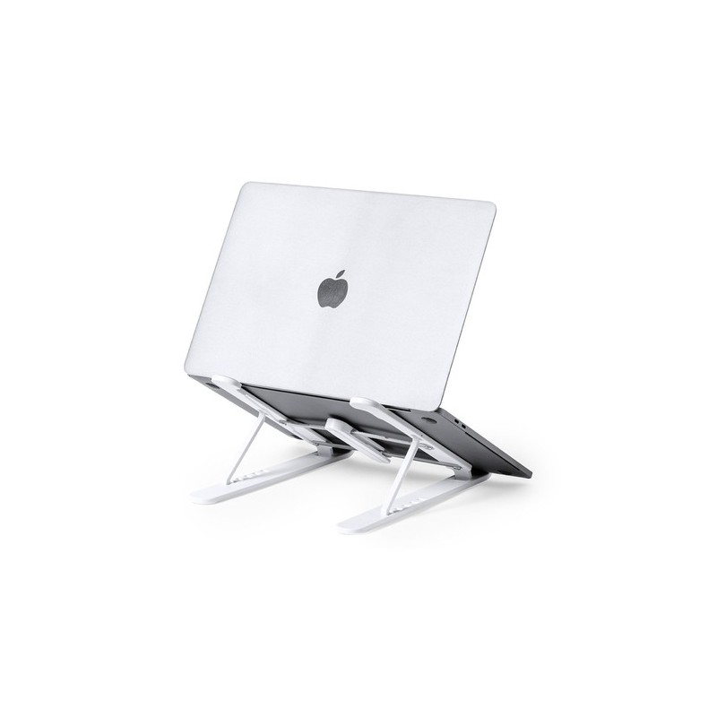 Support Bureau Ergonomique Personnalisé pas cher Halom Couleurs : argenté cadeau entreprise pas cher