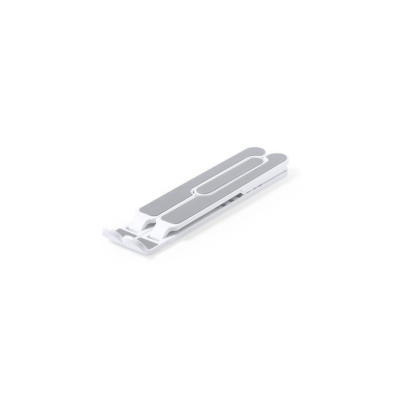 Support Bureau Ergonomique Personnalisé pas cher Halom Couleurs : argenté impression haute définition
